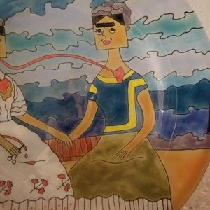 Frida Kahlo plate